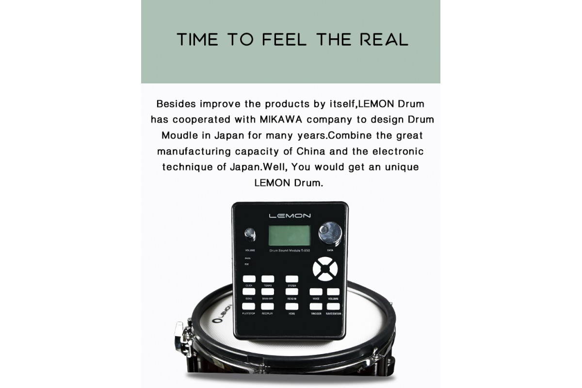 Lemon Drums T850 Electronic Drum Kit